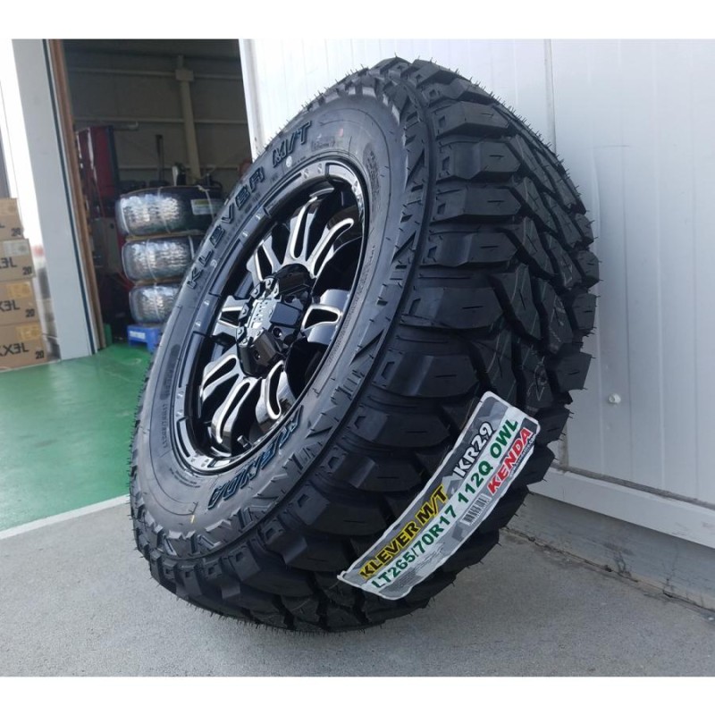 ジープ ラングラー,コマンダー, 17インチ KENDA KR29 265/70R17 マッドタイヤ アウトラインホワイトレター |  LINEブランドカタログ