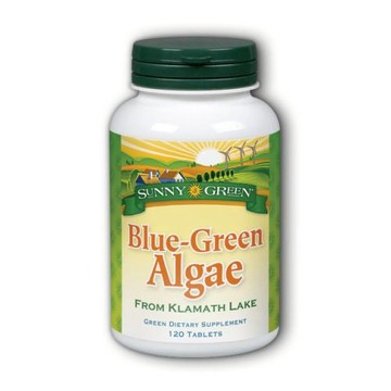 Blue Green Algae 120 tabs by Sunny Green