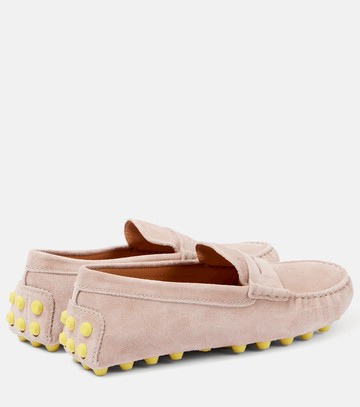 Tod's Gommino Bubble suede driving shoes
