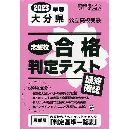 大分県公立高校受験最終確認