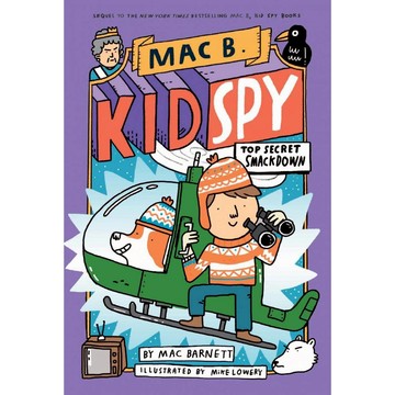 Mac B., Kid Spy 3: Top Secret  (精裝版)/ Scholastic出版社旗艦店
