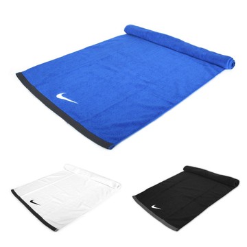 NIKE 運動大浴巾(60*120cm 純棉 慢跑 路跑 海邊 游泳 戲水 毛巾【N1001522】≡排汗專家≡