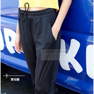 網狀透氣運動長褲 歐美款 出清特價 寬鬆顯瘦 網狀透氣運動長褲 女生運動長褲 女生運動褲【BP06】