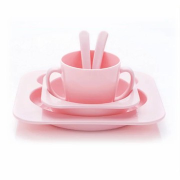 六甲村 Mammy Village - 寶寶的第一套餐具組-娃娃粉