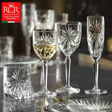 意大利RCR進口綠洲紅酒杯水晶玻璃杯香檳杯白葡萄酒杯酒樽家用杯