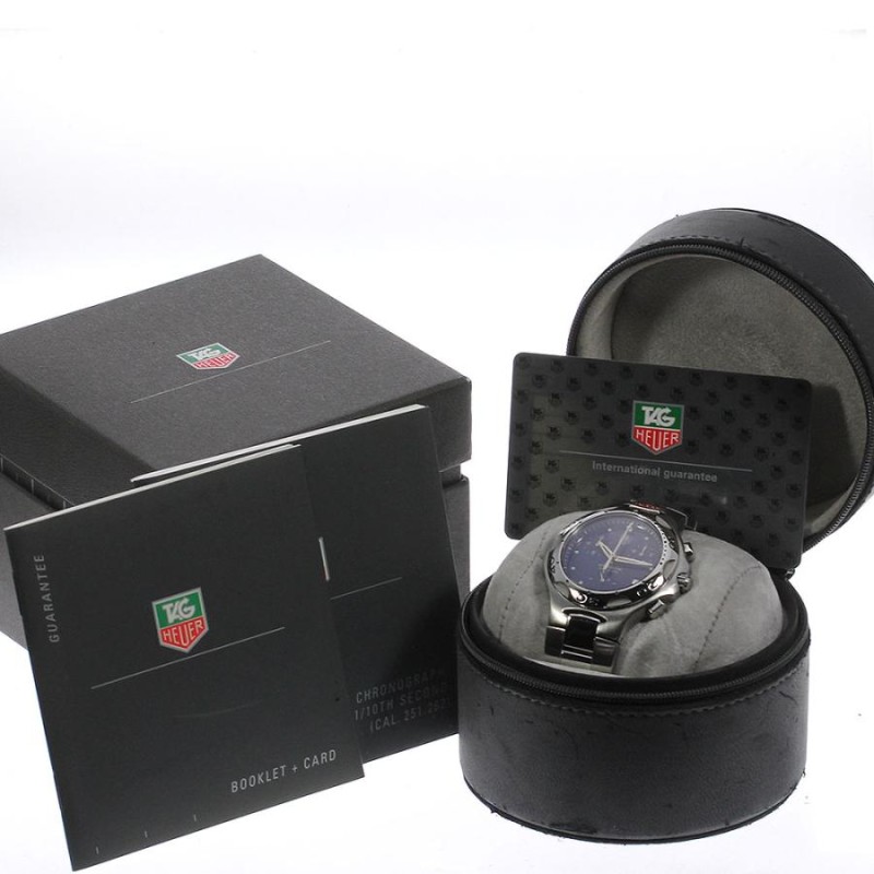 ☆良品☆箱・保証書付き【TAG HEUER】タグホイヤー キリウム クロノグラフ CL1181 クォーツ メンズ_700635 |  LINEブランドカタログ