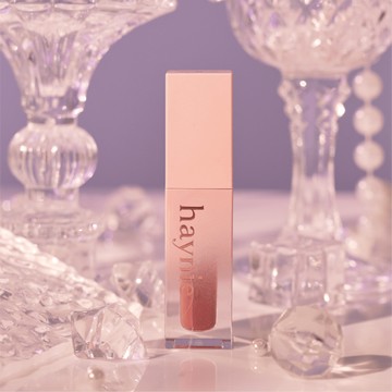 🚚 快速出貨【haynie】女王節獻禮🎁保養系水光唇｜Moonveil 水光透心唇釉 M001 裸光玫瑰｜贈專屬手持鏡＋面膜體驗禮・送禮推薦