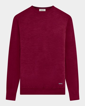 Men's Merino Wool Crewneck Sweater
