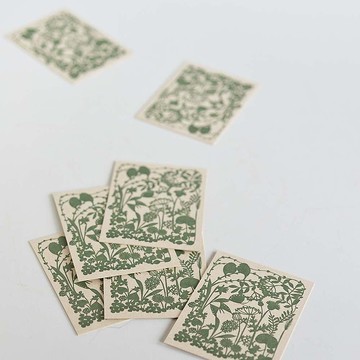 倉敷意匠 點線模樣製作所 凸板小卡 / 路旁 (26563-02)