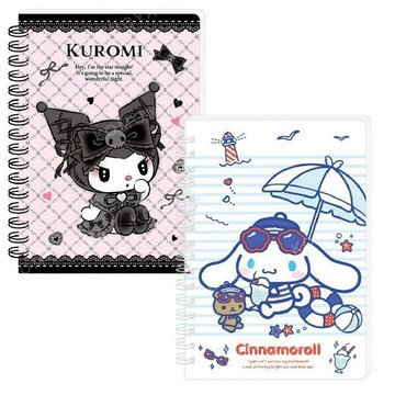 小禮堂 Sanrio 三麗鷗 50k線圈筆記本 大耳狗 酷洛米