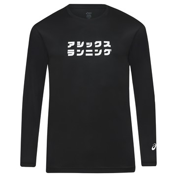 Asics 長袖上衣 男款 亞洲版 跑步上衣 2011D848-001