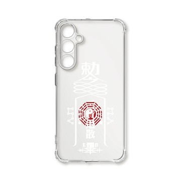 A15/A25/A35/A55 殼 TRON 三星 A35 白色現代符咒 四角防摔殼 手機殼