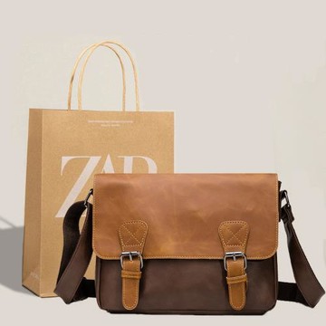 2025韓國日系男士包包潮牌休閑單肩男包復古商務騎車郵差斜挎背包