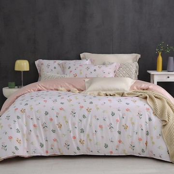 (雙人/加大) / 100%萊賽爾天絲™床包枕套組 / 春野絮語 / HOYACASA