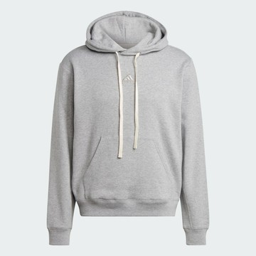 【ADIDAS】M LNG HD FL 連帽上衣 帽T 男女 灰色-IS1583