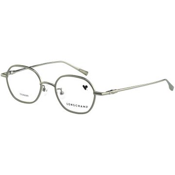LONGCHAMP 純鈦 光學眼鏡(銀配灰色)LO2534LBJ