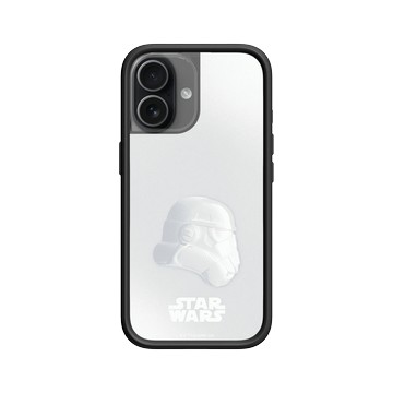 iPhone 17 Mod NX -邊框背蓋組合 (相機按鈕) 黑 - 迪士尼-星際大戰 Star Wars - 風暴兵-全白設計