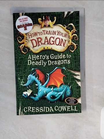 【書寶二手書T6／兒童文學_XZI】How To Train Your Dragon: A Hero's Guide to Deadly Dragons_Cressida Cowell