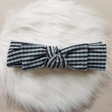 薄荷巧克力 兩用式蝴蝶結髮帶 髮飾