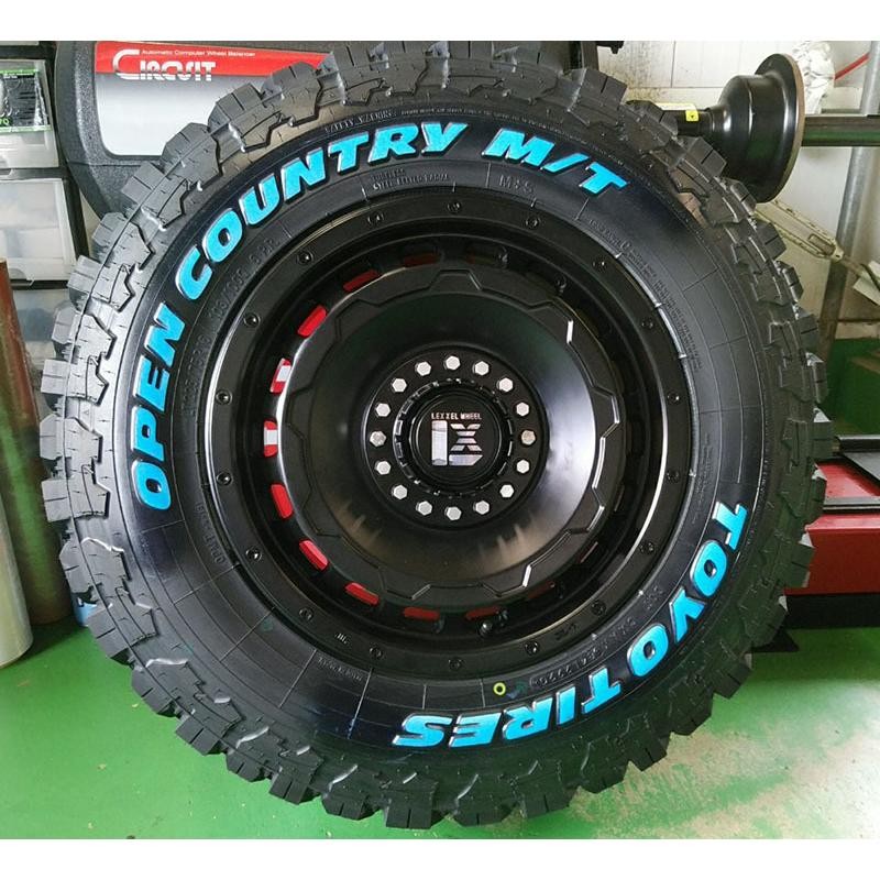 TOYO オープンカントリーMT 225/75R16 ホワイトレター JIMNY ジムニー シエラ JB74 タイヤホイール 16インチ  SwaGGer | LINEショッピング