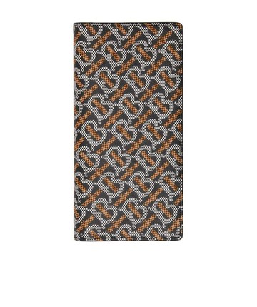 (海外訂貨)(Little bee小蜜蜂精品)BURBERRY 橘白滿版TB 對開長夾 (沒有發的款式可以截圖私訊)