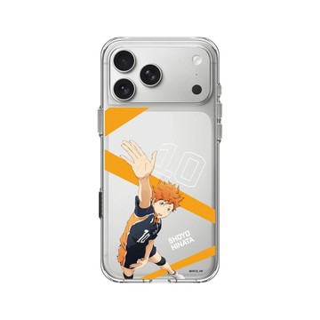 iPhone 17 Pro Max Clear Case（相機按鈕） 透明 - 排球少年 Haikyu!! - 攻擊吧！日向