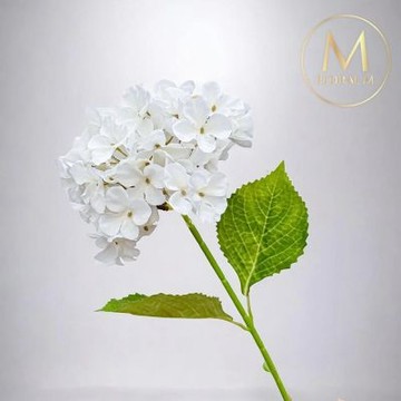 【Floral M】夏日京都大型繡球花吹雪仿真花花材1入組(人造花/仿真花/假花/花藝DIY/裝飾花材)