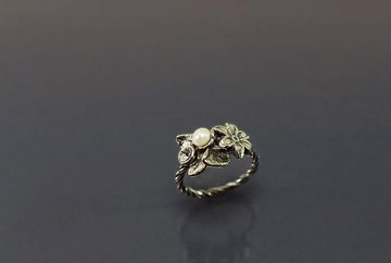 花系列-花漾組合925銀戒