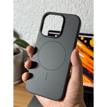 AI高級膚感適用于iPhone17蘋果16手機殼新款磨砂黑色PC硬殼Pro max簡約男士女款15全包帶磁吸MagSafe相機按鍵