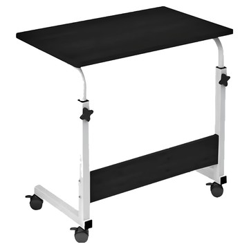 簡約升降可移動邊桌  鋼管烤漆  MOF纖維板  桌面60x40cm  高度70~90cm  蘋果木/暖白/高雅木/黑拉絲