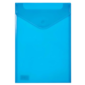 ECO Chungwoon 黏扣直式文件袋 A4 藍色  5個