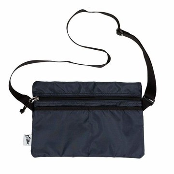 隨身旅行扁包 純然黑