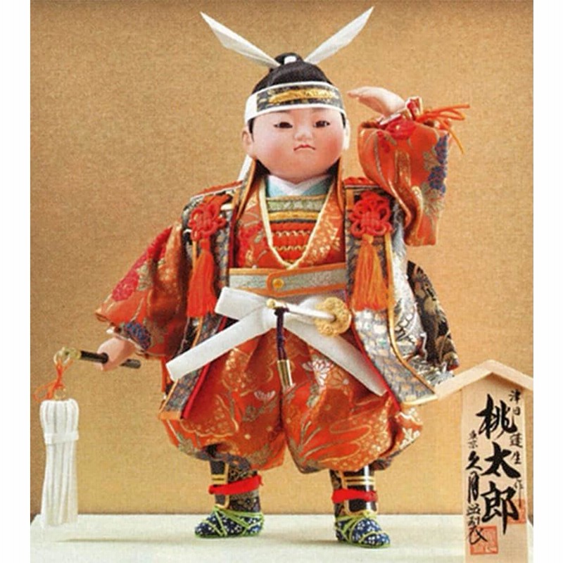 日本一桃太郎武者人形特注品