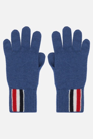 THOM BROWNE 4-Bar intarsia wool beanie Man