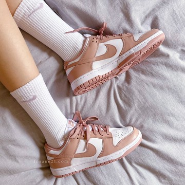NIKE DUNK LOW ROSE WHISPER 乾燥玫瑰 中性鞋款 休閒 百搭 DD1503-118