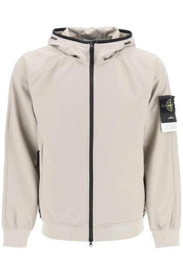 STONE ISLAND LIGHT SOFT SHELL-R JACKET WITH E.DYE TECHNOLOGY推薦