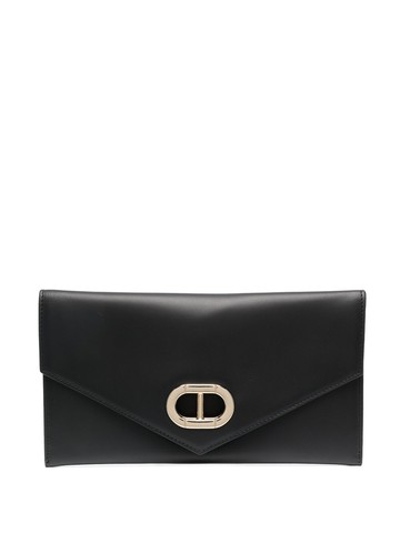 Dee Ocleppo - envelope flap clutch - women - Leather - One Size - Black