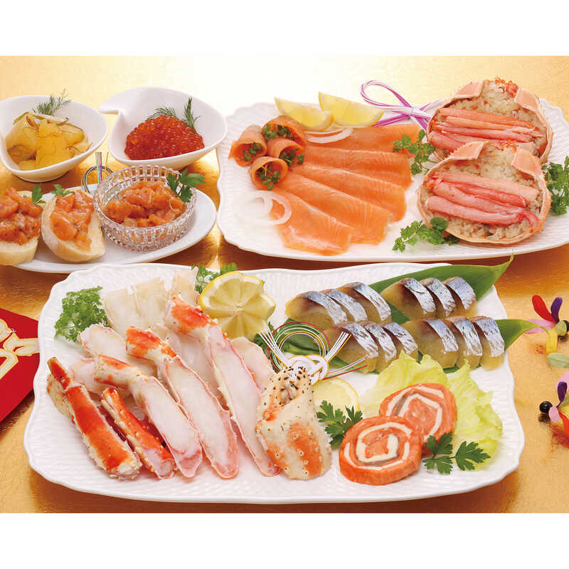 おせち料理 札幌 佐藤水産 海鮮オードブルセット 宴（2人用）