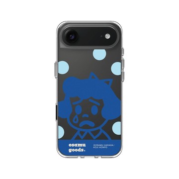 iPhone Air Clear Case（相機按鈕） 透明 - OSAMU GOODS - 大圓點系列-Betty