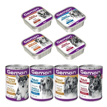 【24盒組】Gemon義大利啟蒙寵糧 主食狗餐盒 150g/盒 狗罐 多種口味 狗罐頭 狗餐盒 主食餐盒