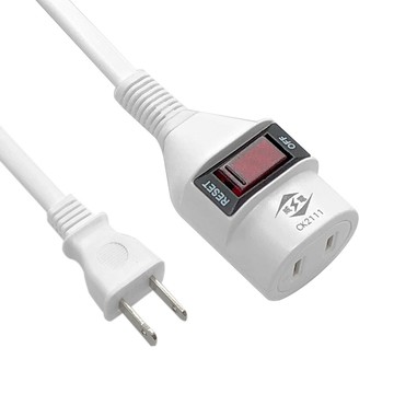 WEITIEN CK-2111-15 2孔1開1座 中繼線組 延長線 15尺/4.5M