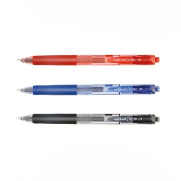 【三菱Uni】自動中性筆 0.38mm 2支入/組 UMN-138(黑/紅/藍)  -  多款可選