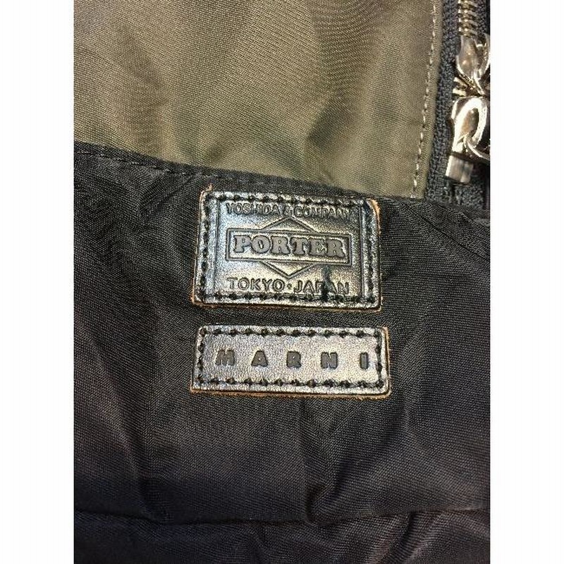代官山)MARNI PORTER マルニ ポーター ボンサック 3WAY バッグ 代官山)MARNI PORTER マルニ ポーター ボンサック 3WAY バッグ