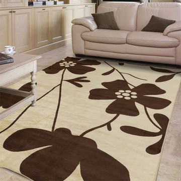 范登伯格 - 博斯 進口地毯 - 葉影 (中款 - 140x200cm)