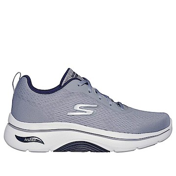 Skechers Go Walk Arch Fit 2.0 [216516GRY] 男 健走鞋 步行 休閒 緩震 支撐 灰