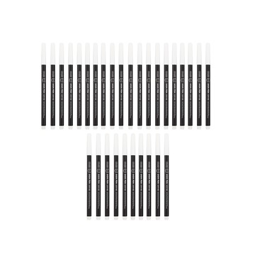 Liflin電腦閱卷專用簽字筆套裝 高級墨水 黑色  30支