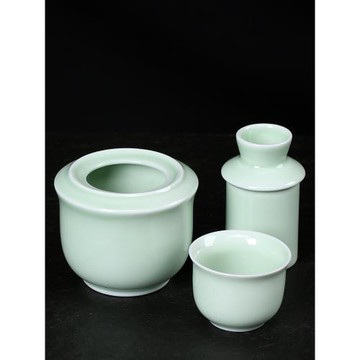 熹言溫酒器燙酒壺家用溫酒壺熱酒壺二兩陶瓷酒具燙酒黃酒酒杯酒器