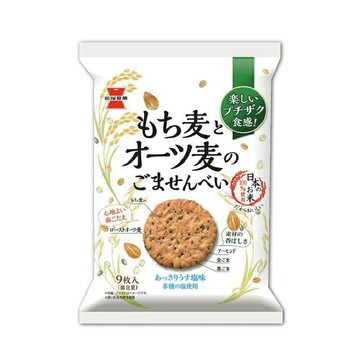 岩塚【糯麥芝麻仙貝】9枚(81g)