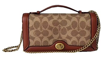 限時 滿3千賺10%點數↘ | ~雪黛屋~COACH 方包超小容量肩背斜側背國際正版保證進口防水防刮皮革品證購證塵套提袋等候10-15日C683121