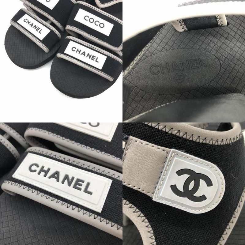 シャネル CHANEL サンダル ココマーク ココロゴ 40 スポーツ シャネル CHANEL サンダル ココマーク ココロゴ 40 スポーツ